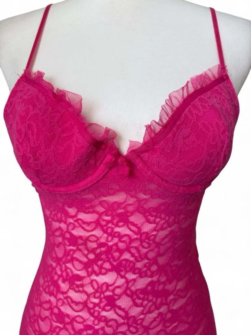 Victoria’s Secret Lace Ruffle Slip
